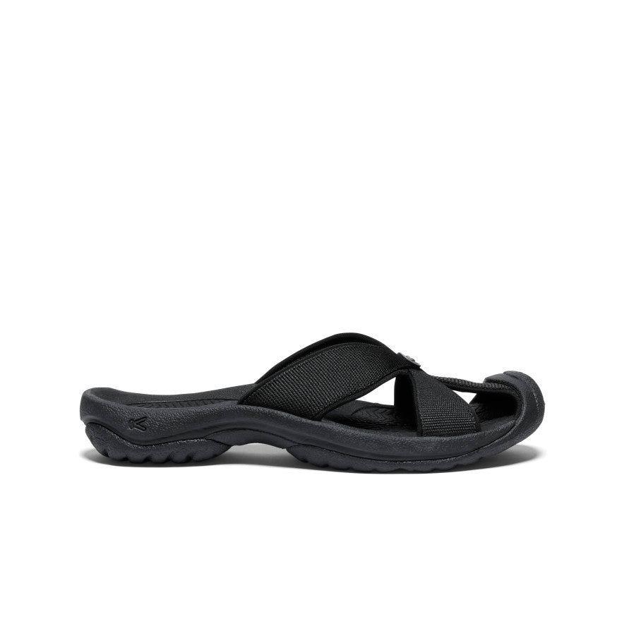 Women's Bali Slide Sandal  |  Black/Steel Grey