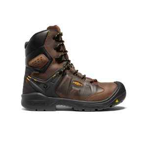 Men's Dover 8" Insulated Waterproof Boot (Carbon Toe)  |  Dark Earth/Black