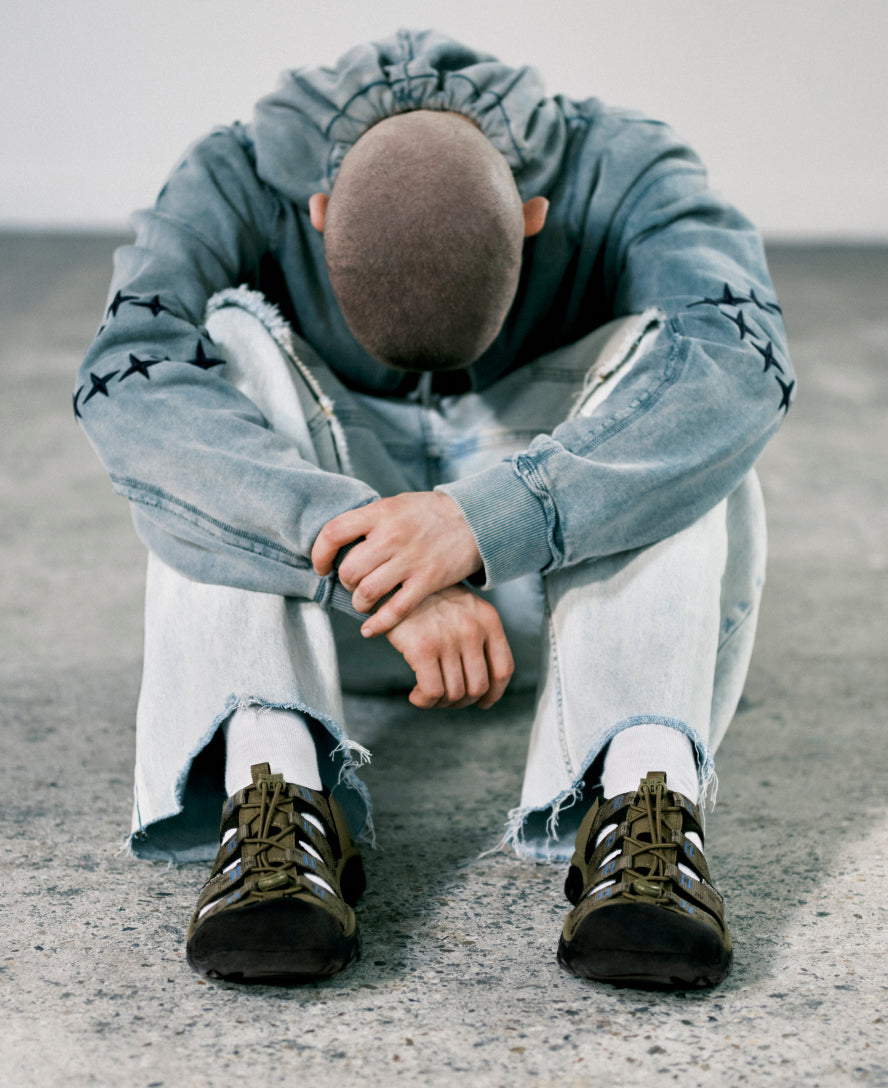 Men's Newport Retro Sandal x Études Studio | Etudes Olive - Image 9