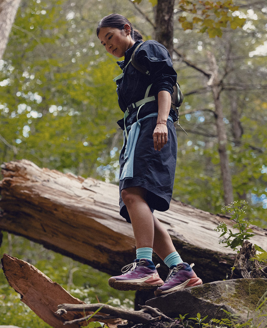Women's Targhee Apex Waterproof Hiking Boot | Vapor/Ballad Blue - Image 9