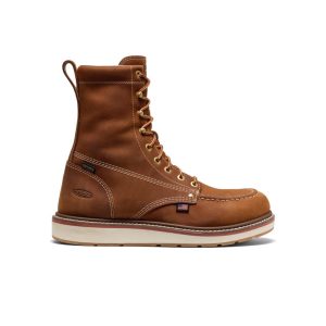 Men's Liberty 8" Waterproof Boot (Soft Toe)  |  Leather Brown/Birch