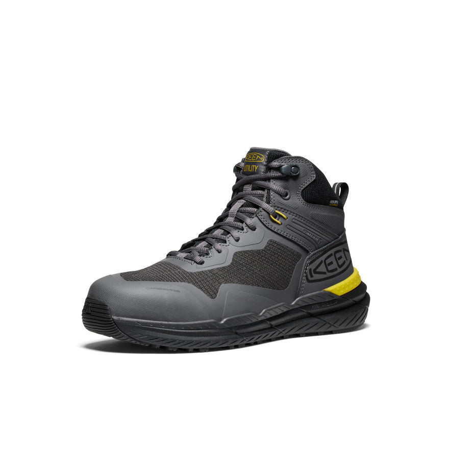 Men's Synchro Waterproof Work Boot (Carbon Toe) | Magnet/Black - Image 3